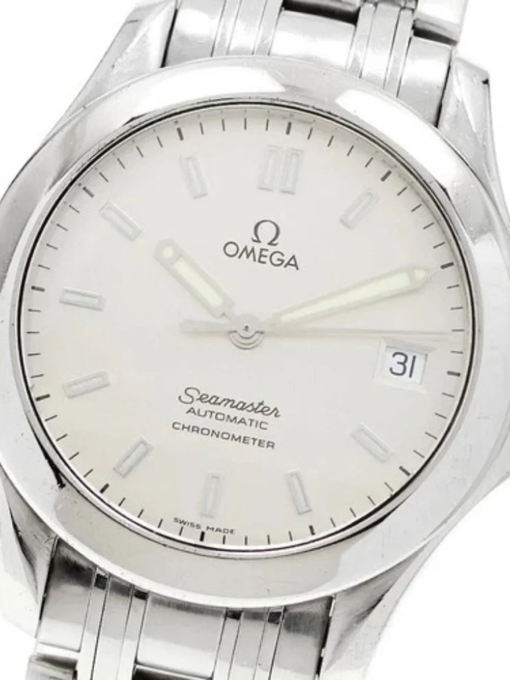 OMEGA Seamaster120 2501.33 Date Silver Dial Automatic Men's Watch_961075